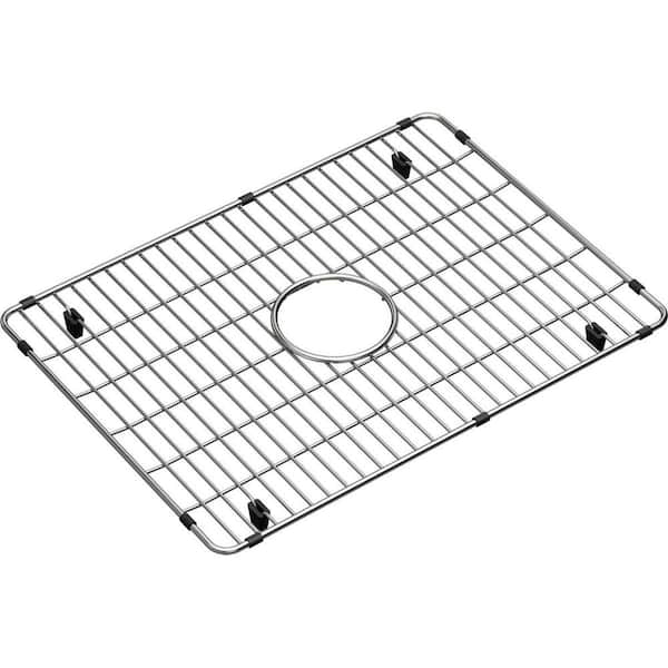 Crosstown 14.125 in. x 19.375 in. Bottom Grid for Kitchen Sink in Stainless Steel