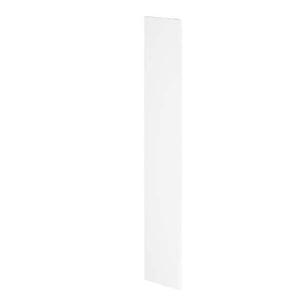 Designer Series 1.5 in. W x 96 in. H x 24.5 in. D Tall Refrigerator Return Panel in White