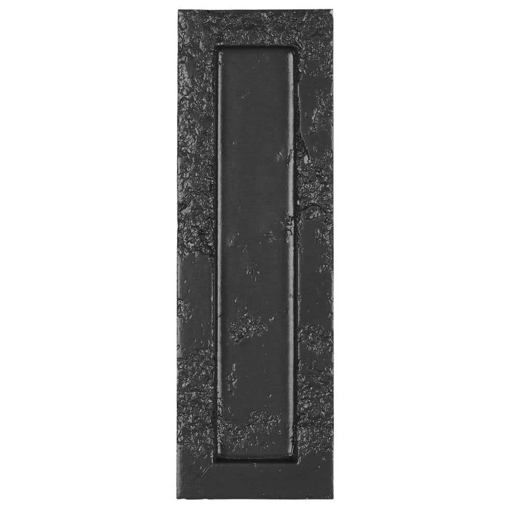 Marlow Antique Black 3.14 in. x 0.75 in. 3D Textured Matte Ceramic Wall Tile Sample price history on PriceWatchPro
