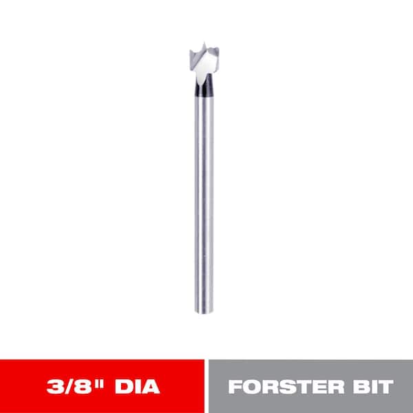 DIABLO 3/8 in. High-Speed Steel Forstner Bit (1-Piece)