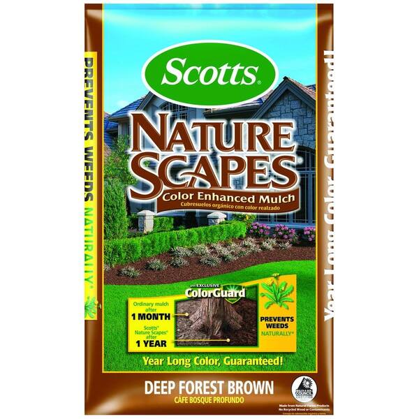 Scotts Earthgro Nature Scapes 2 Cu. Ft. Deep Forest Brown Mulch ...