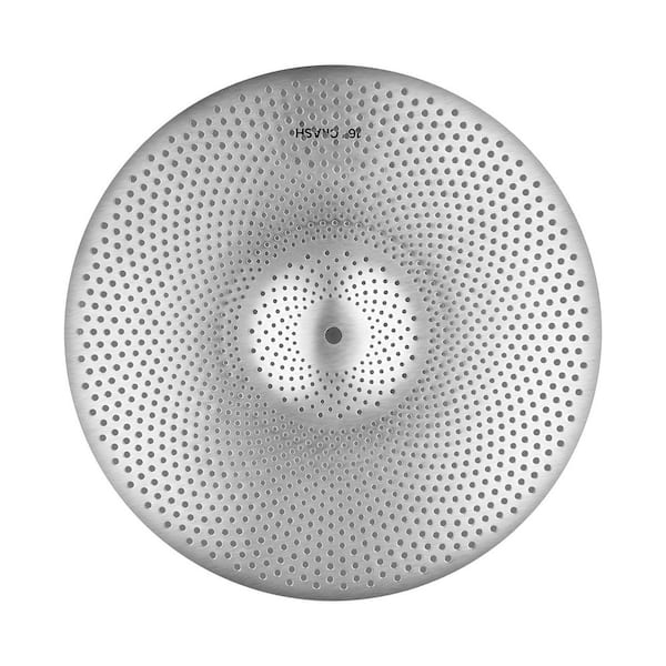 Low Volume Cymbal Pack 4-Pieces Quiet Cymbals for Drum Set Alloy Cymbals Drum Set 14in. Hi-Hats 16&18 in.Crash 20in.Ride