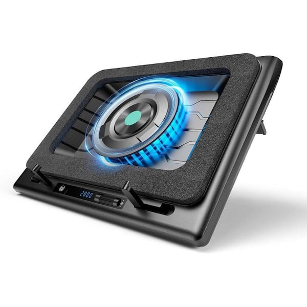 Laptop Cooling Pad, Gaming Laptop Cooler with Powerful Turbo Cooling Fan(5. 5 in. Dia)
