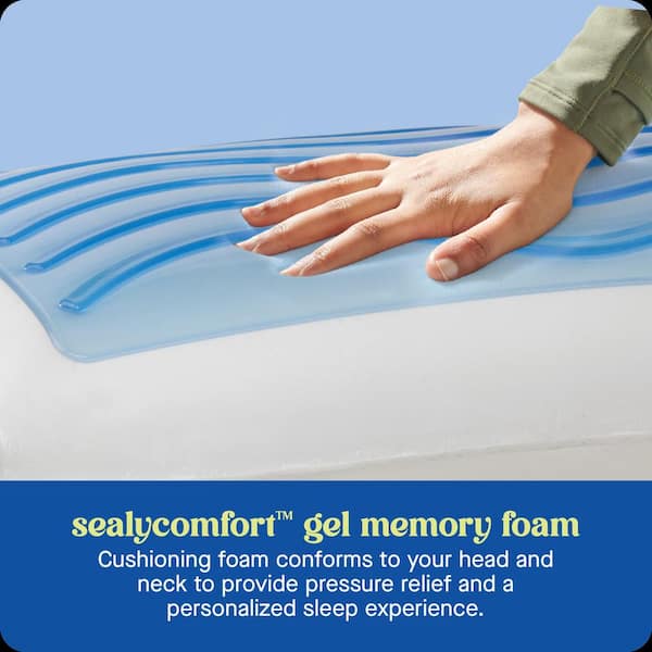 Dreamlife Gel Memory Foam Standard Pillow