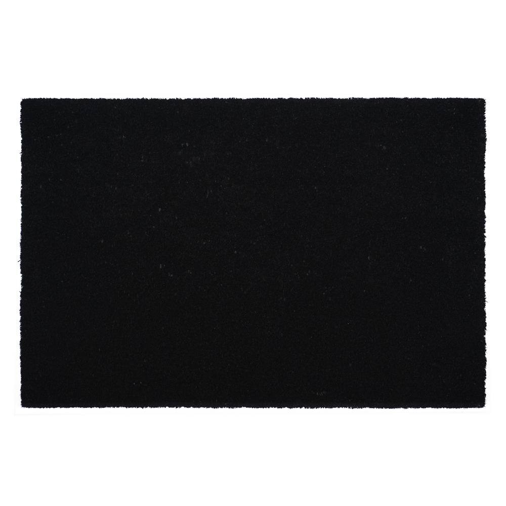 Black Beauty Black Colored 24 in. x 48 in. Indoor or Outdoor Doormat price history on PriceWatchPro