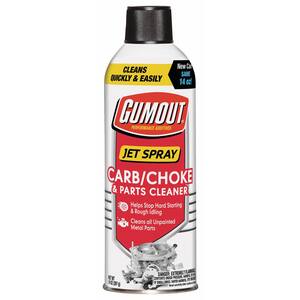 Gumout Carb & Choke Cleaner – 14oz, 3-Pack, Cleans Metal Engine Parts, Spray