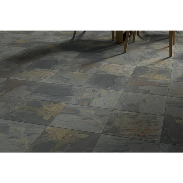 Emser Tile Slate Rustic Gold 15 87 In, Rustic Stone Floor Tiles