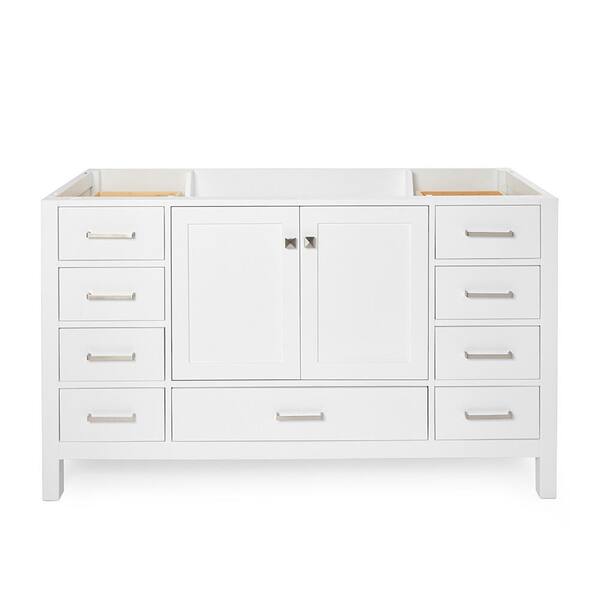 Buy Cambridge 60 in. W Vanity Only in White Online at Lowest
