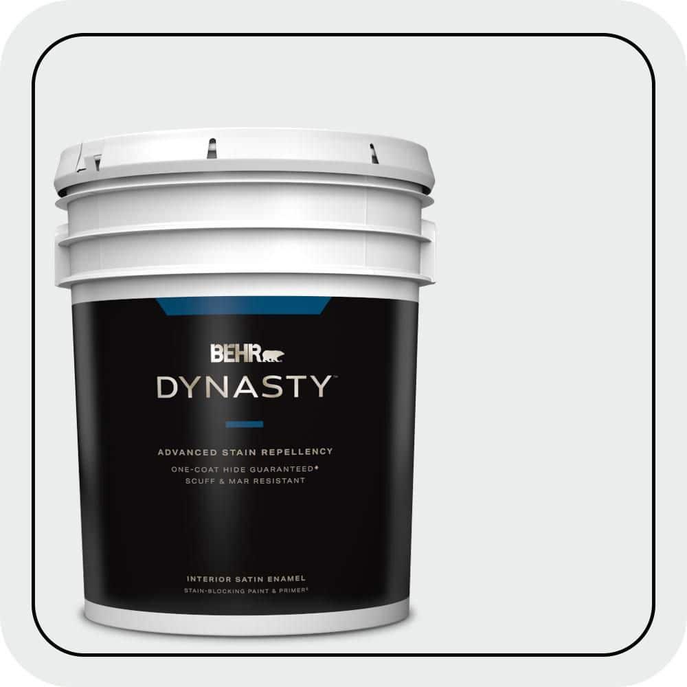5 gal. #BWC-12 Vibrant White Satin Enamel Interior Stain-Blocking Paint and Primer price history on PriceWatchPro