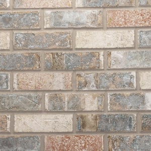 28 in. x 10.5 in. x .0.5 in. Brickwebb Seaside Thin Brick Sheets (Box of 4-Sheets)