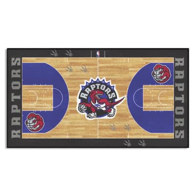 Fanmats NBA Retro San Diego Clippers Basketball Rug - 27in. Diameter