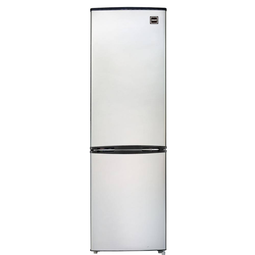 RCA 21.65 in. 9.0 cu. ft. Bottom Freezer Refrigerator in Black with VCM