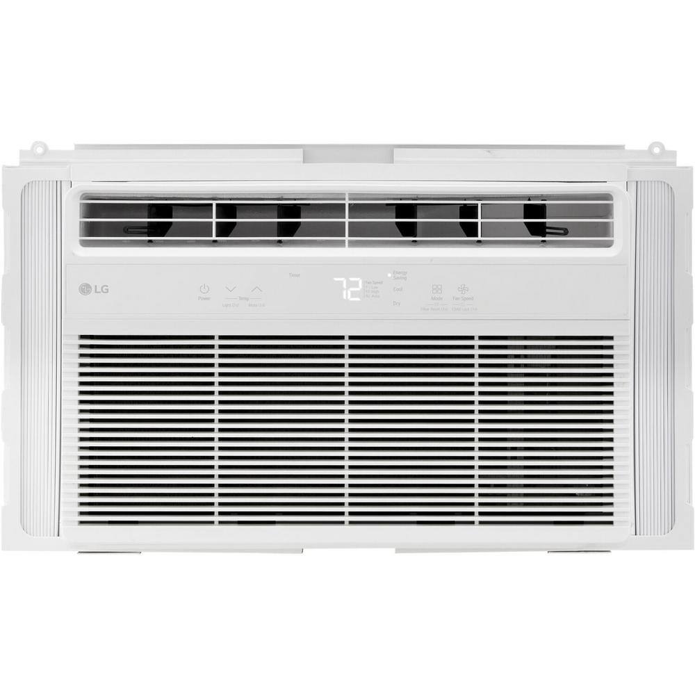 LG 6,000 BTU White Window Air Conditioner with Remote