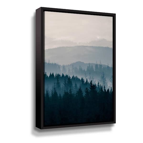 ArtWall Blue Mountains II' by PhotoINC Studio Framed Canvas Wall Art