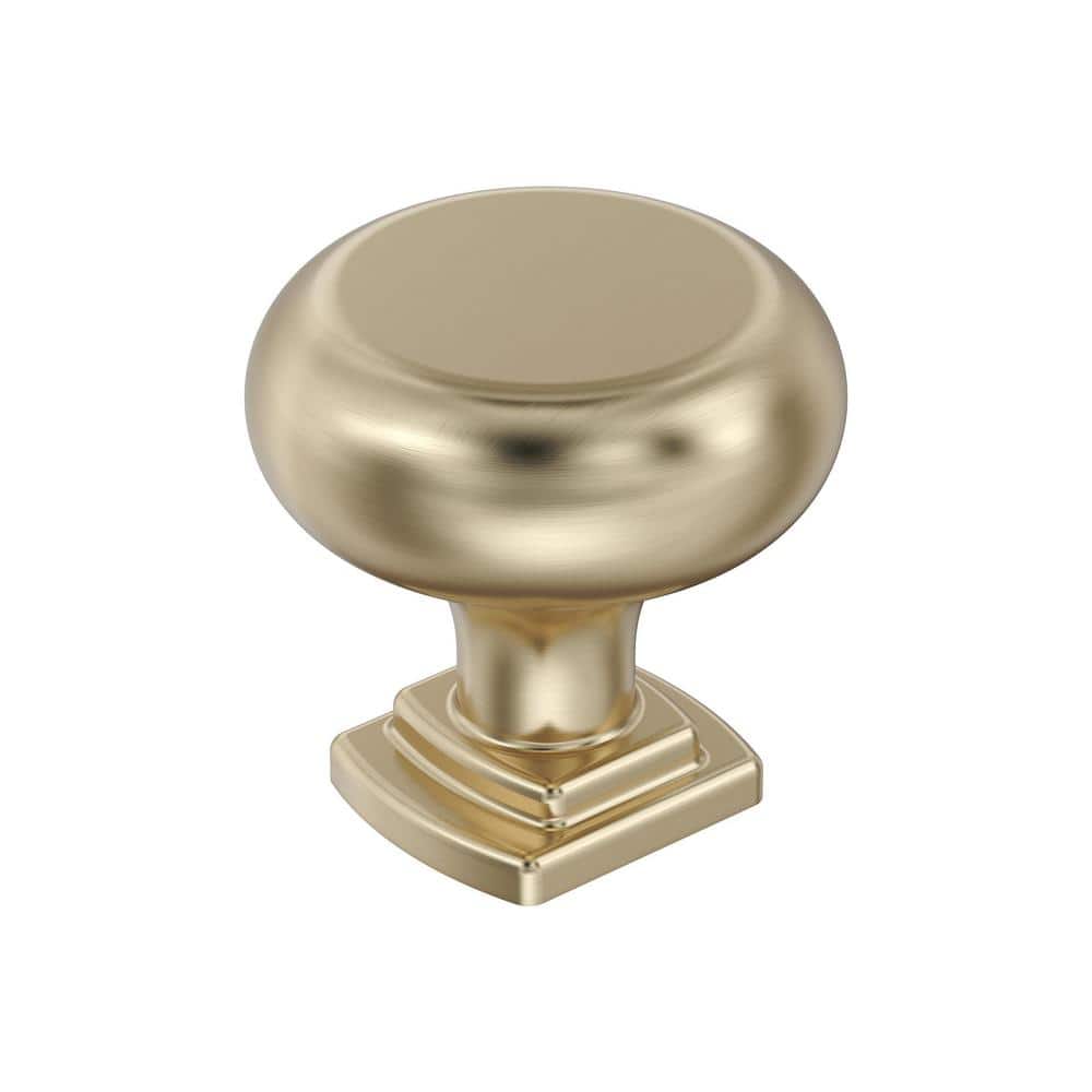 Surpass 1-1/4 in. (32 mm) Classic Golden Champagne Round Cabinet Knob price history on PriceWatchPro