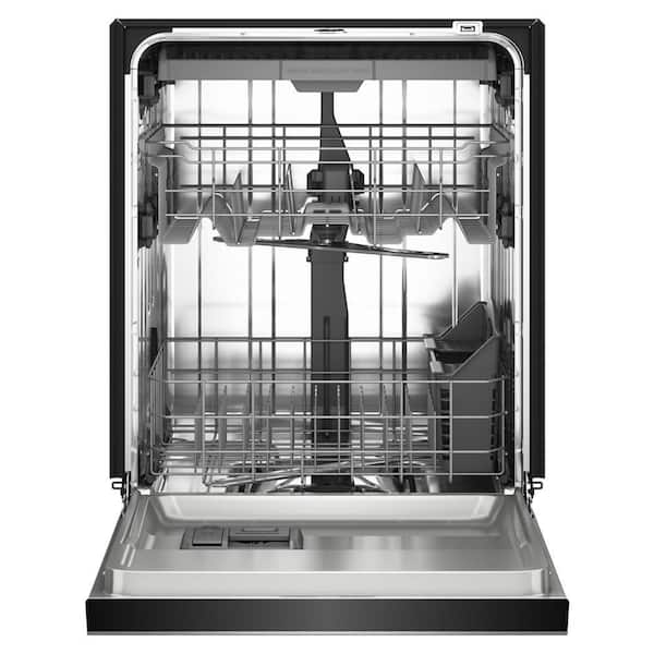24 in Front Control Built-In Tall Tub Dishwasher in PrintShield Stainless with 30-Plus Total Wash Jets