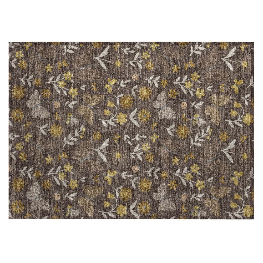 Chantille Machine Washable Indoor/Outdoor Abstract ACN2618 Fudge 2 ft. x 3 ft. Accent Rug price history on PriceWatchPro