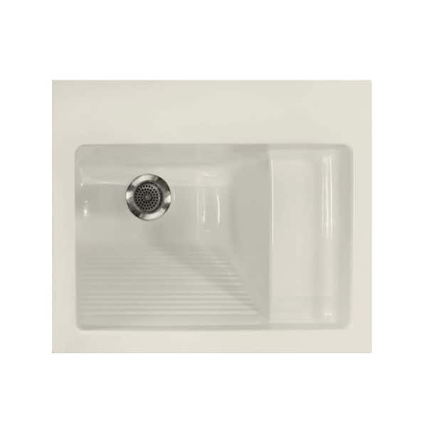 Hydro Systems 21 in. x 26 in. Acrylic Top-Mount Laundry Sink