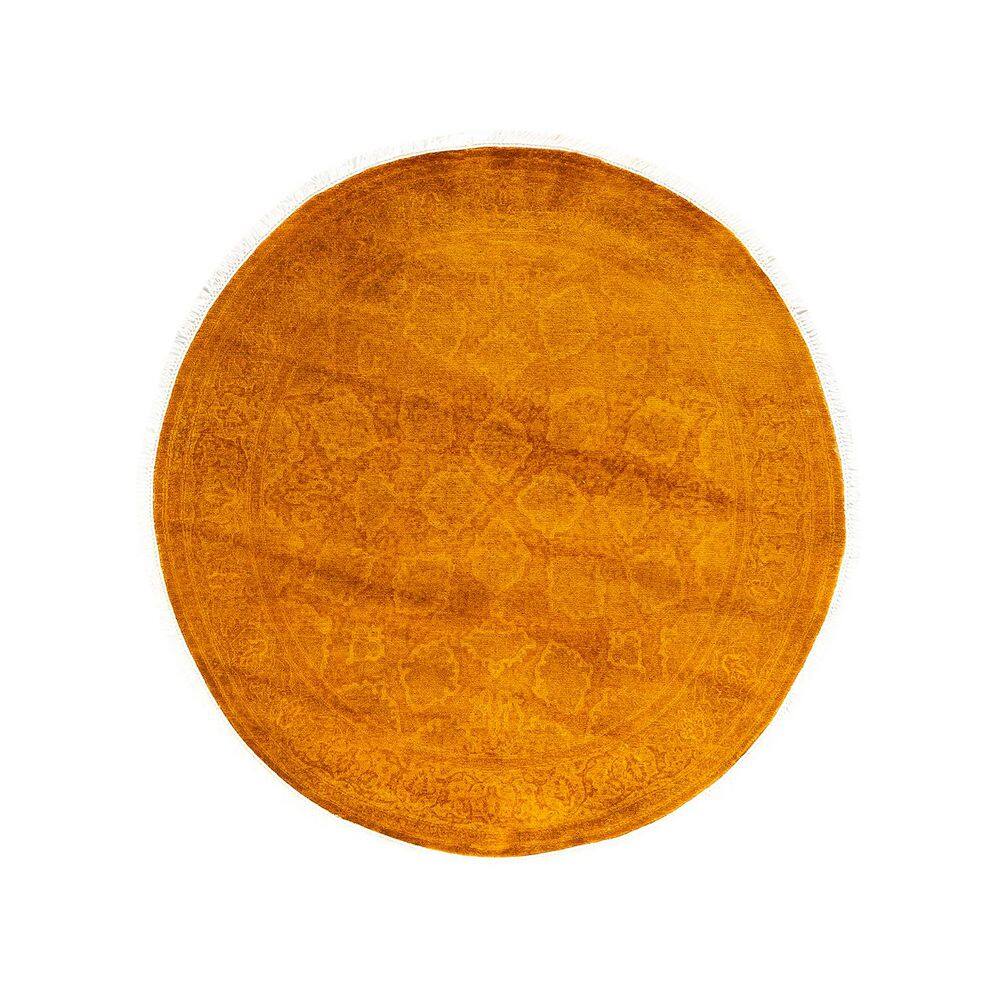 Overdyed Gold 4 x 4 Solid Wool Indoor Area Rug price history on PriceWatchPro