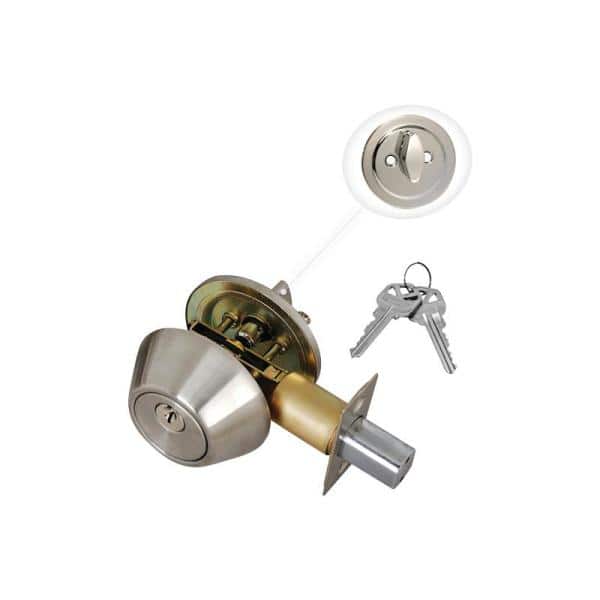 Premier Lock Keyed Alike Entry Door Stainless Steel Exterior, door knob 