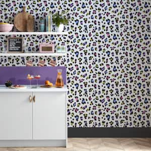 Big Cat Tutti Fruiti Matte Non Woven Removable Paste The Wall Wallpaper Sample
