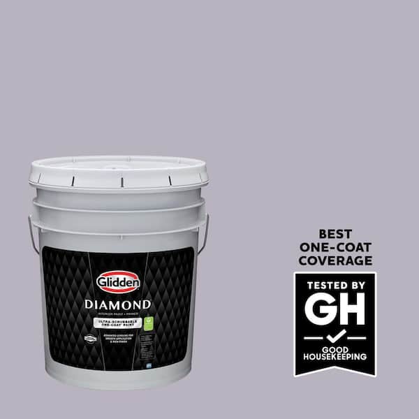 Glidden Diamond 5 gal. PPG1172-4 Ash Grove Satin Interior Paint with Primer