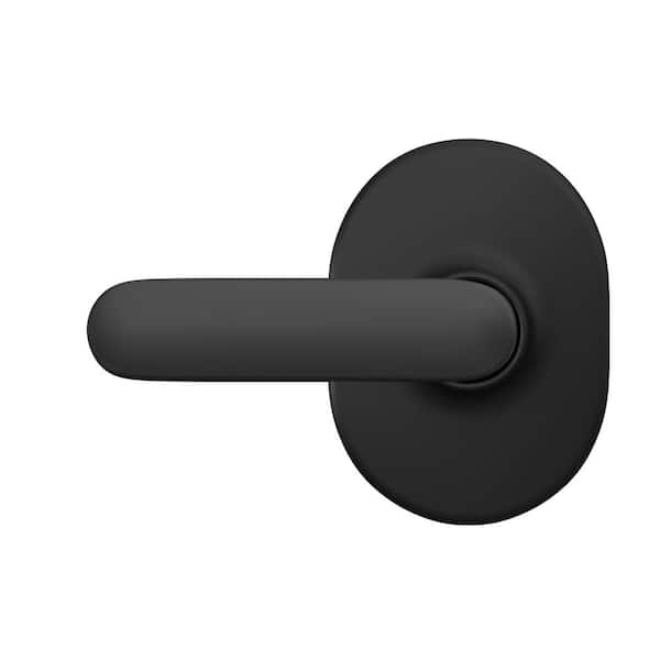 Schlage Davlin Matte Black Passage Hall/Closet Door Handle with