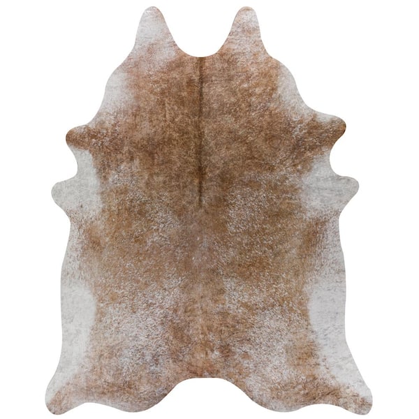 Addison Rugs Winston 5 Maple 5 ft. 6 in. x 6 ft. 10 in. Faux Hyde Area Rug