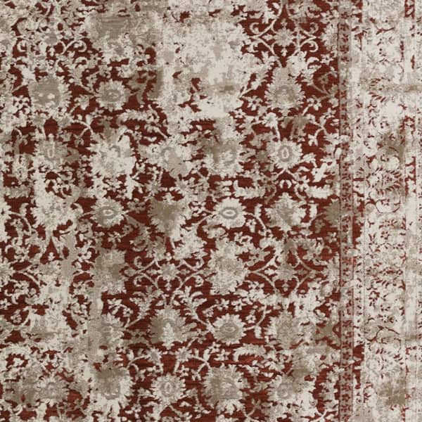 9 X 13 Red Oriental Runner Rug