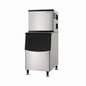 350 lbs. Freestanding Commercial Ice Maker in Stainless Steel