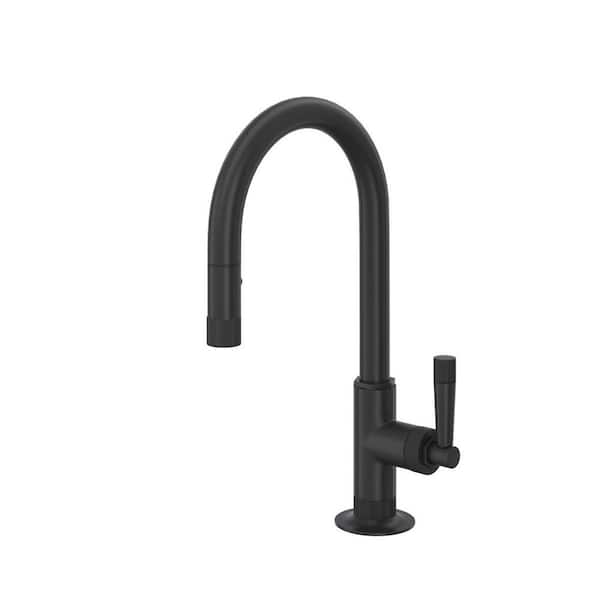 Graceline 1 Handle Bar Faucet in Matte Black