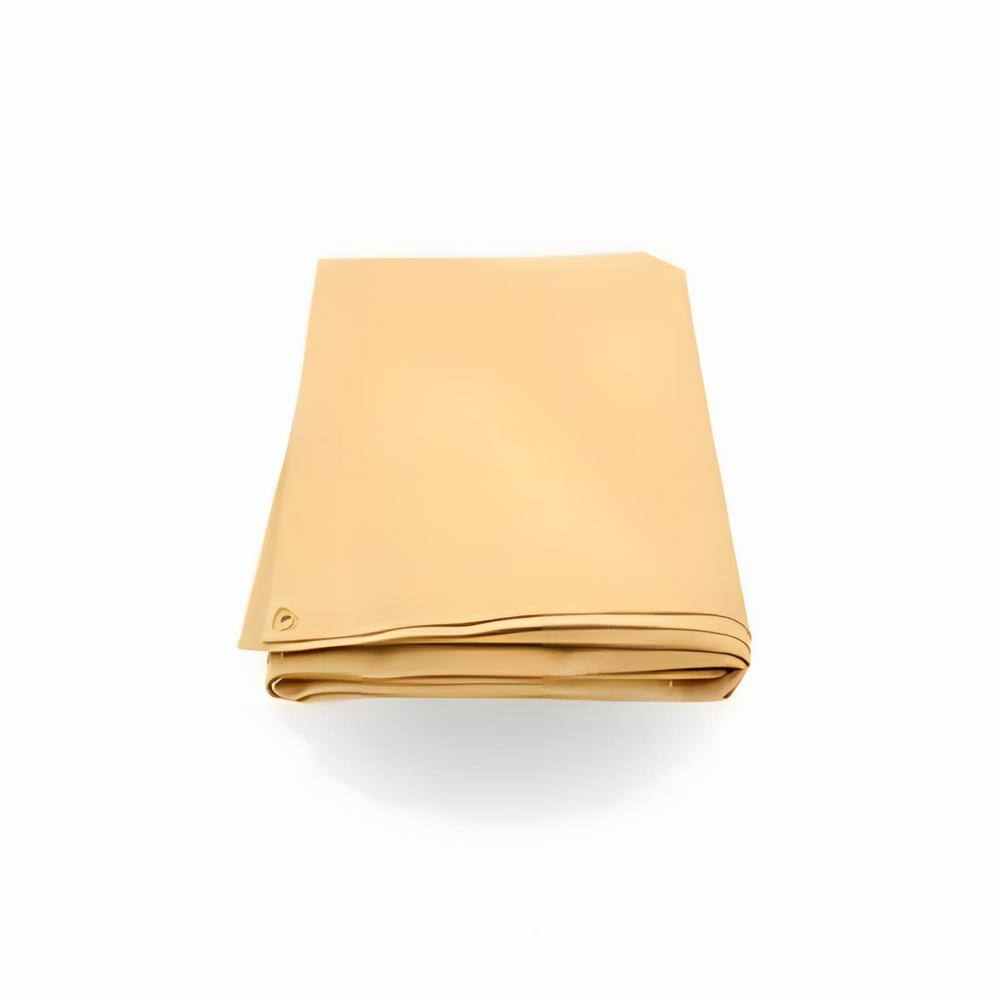 2 Pack Burlap Tarp 7x7 Feet – Heavy Duty Landscaper Gardener Cover For Leaves Grass & Branches