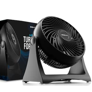 NEXAIR Air Circulator Portable Turbo Fan, 3 Speed Adjustable Desk fan Powers Cool Air-Waves upto 25 ft, Quiet Operating