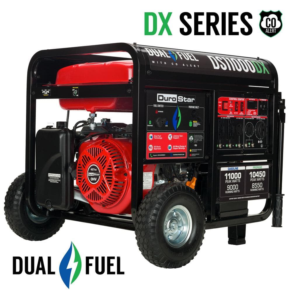 Reviews For Durostar 11,000-Watt/9,000-Watt 457 Cc Electric Start Dual ...