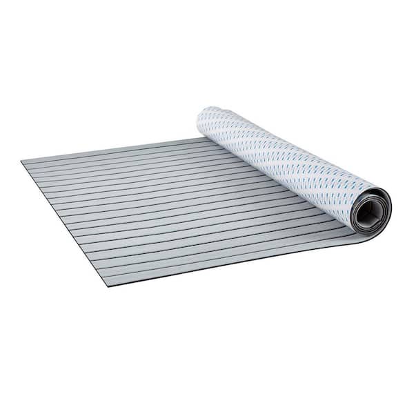 Boat Flooring, EVA Foam Boat Decking 94.5 in. x 45.7 in. Non-Slip Self-Adhesive Flooring, 29.9 sq. ft. Marine Carpet