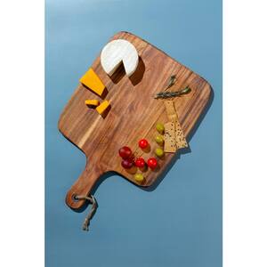 Gonca Wood Serving Board 15.5 in. x 10.5 in.Square