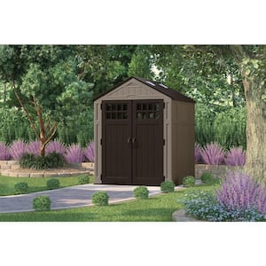 6 ft. W x 5 ft. D Plastic Shed (34 sq. ft.)
