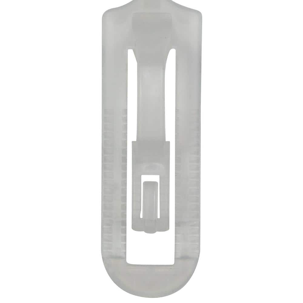 26ct Clear Plastic Universal Gutter and Shingle Light Clips