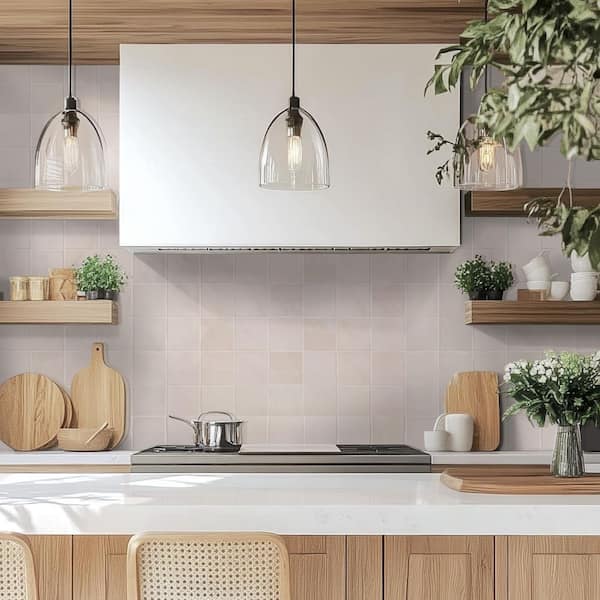 Lakeview Dove 5 in. x 5 in. Glossy Ceramic Wall Tile (734.4 sq. ft./Pallet)