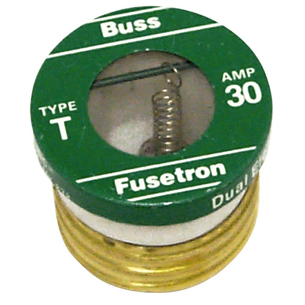 Cooper Bussmann FRN Series 15 Amp Brass Time Delay Fuse Cartridges (2-Pack)  BP/FRN-R-15 - The Home Depot