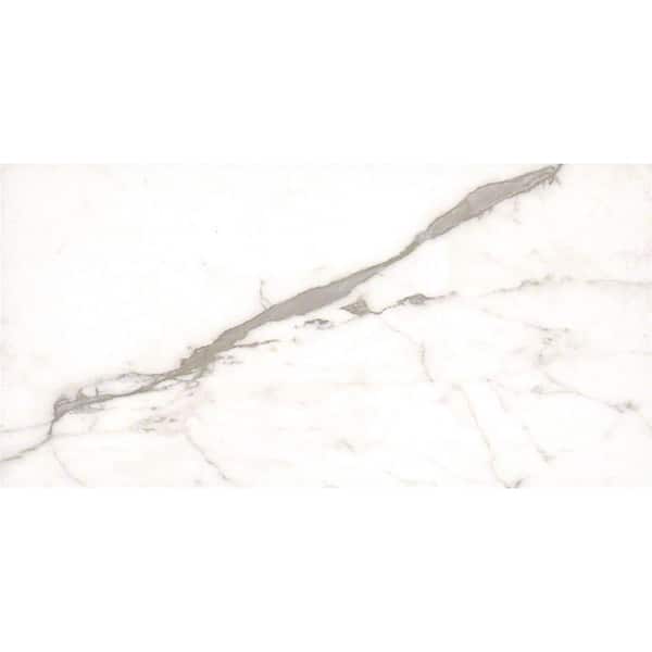 MSI Vicenza Blanco 12 in. x 24 in. Matte Ceramic Floor and Wall Tile (16 sq. ft./Case)