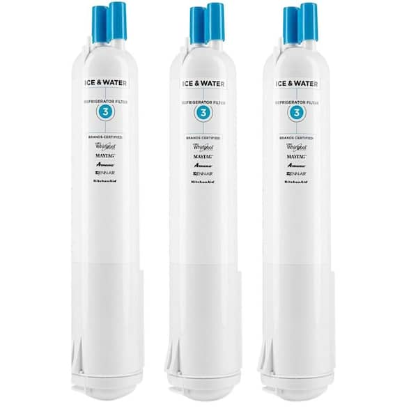 (3) Every drop by Whirlpool deals Ice and Water Refrigerator Filter 3 EDR3RXD1 NEW