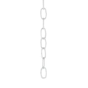 36 in. 11-Gauge White Light Fixture Chain (1-Pack)