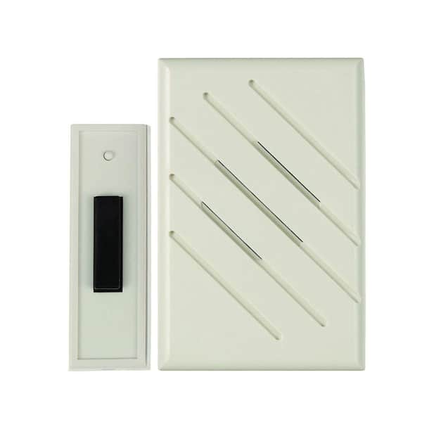 Carlon Wireless Battery Door Chime, White (6 per Case)