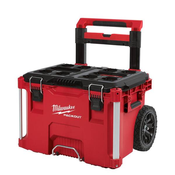 Milwaukee PACKOUT 22 in. Rolling Tool Box and 19 in. Tool Tray 48