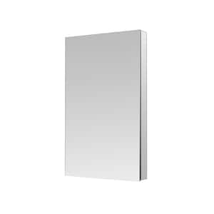 Royale 24 in W x 30 in. H Rectangular Medicine Cabinet with Mirror and Removeable 3X Magnifying Mirror, Right Hinge