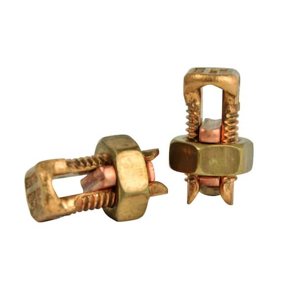 Gardner Bender 6 AWG Copper Split Bolt Connector (2-Pack) Case of 10