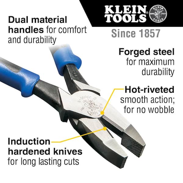 8 in. Journeyman Heavy Duty Side Cutting Pliers