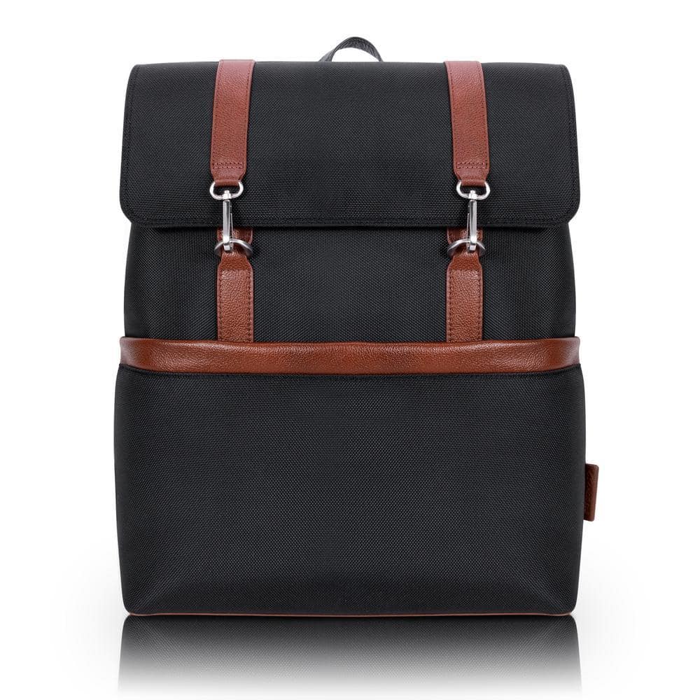 McKLEIN Element, 17 in. 2-Tone, Flap-Over, Laptop and Tablet Backpack, Black (78475)