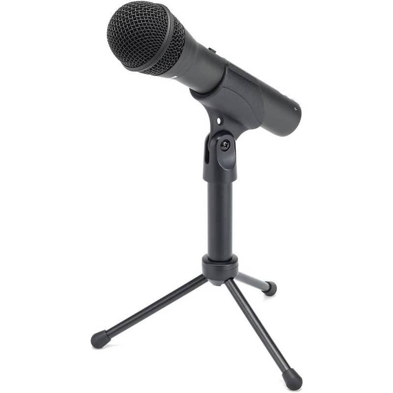 Handheld Dynamic XLR/USB Microphone Bundle with Boom Arm, Shock Mount, and Pop Filter